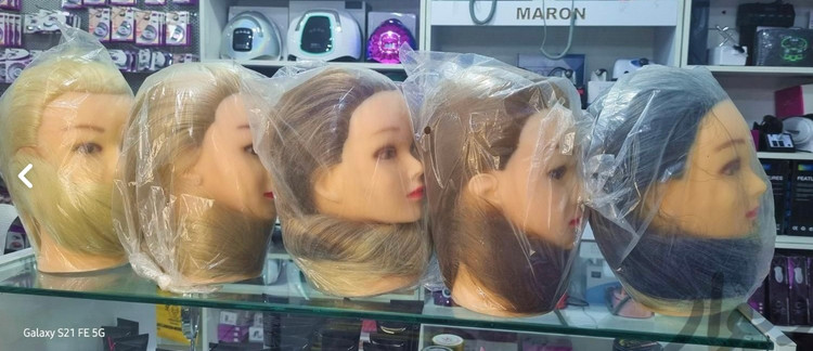 کله مانکن تمرینی آرایشی مو