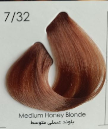 بلوند عسلی متوسط