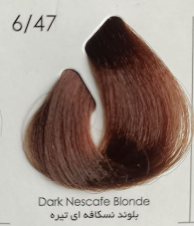 بلوند نسکافه ای تیره