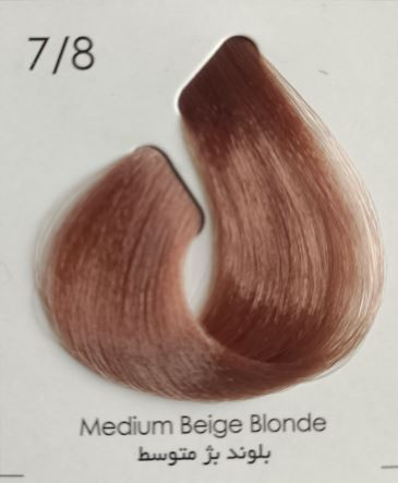 بلوند بژ متوسط