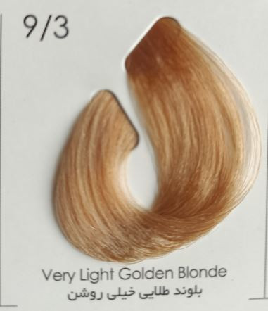بلوند طلایی خیلی روشن