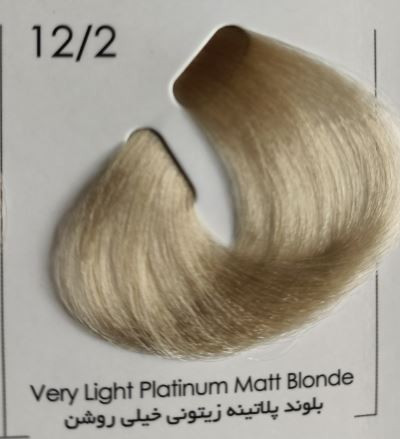 بلوند پلاتینه زیتونی خیلی روشن