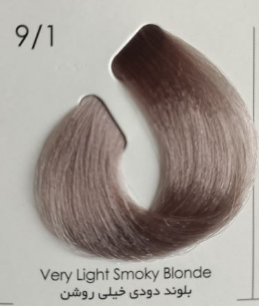 بلوند دودی خیلی روشن
